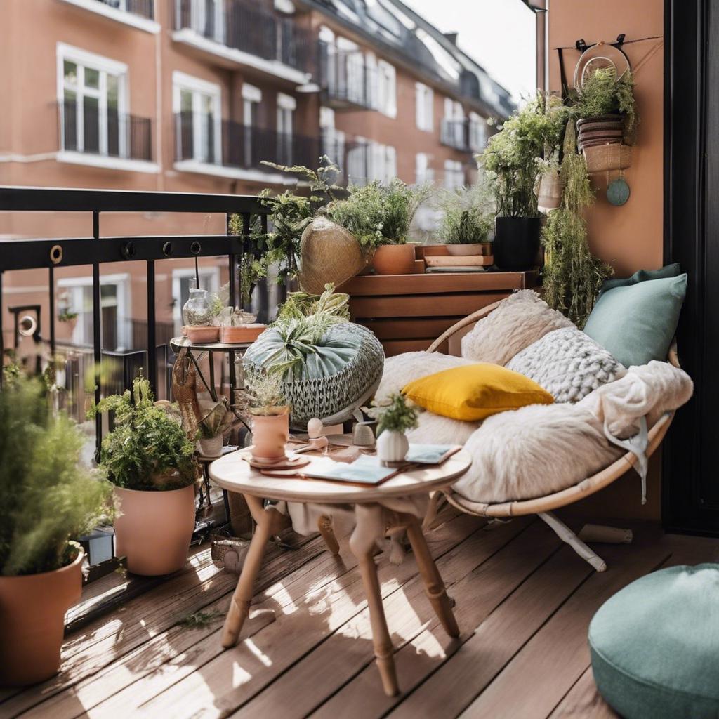 Whimsical⁤ Accessories to ​Enliven Your Small Balcony