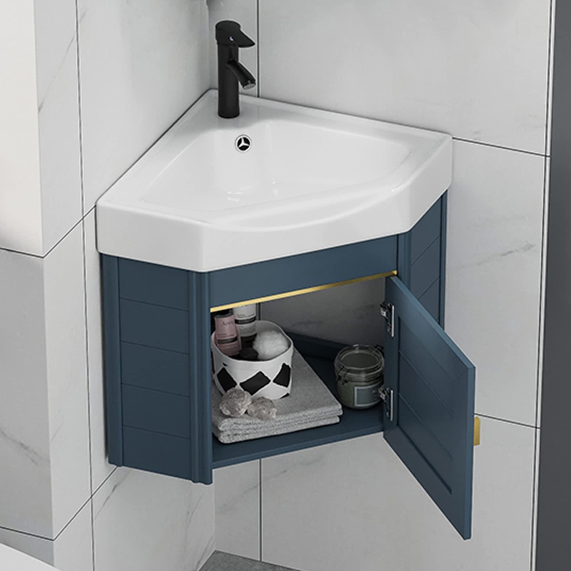 Opt for a corner sink to maximize awkward⁤ narrow bathroom ‌corners