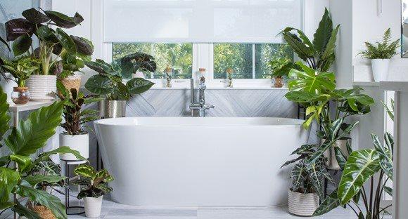 Lively potted plants to ​bring freshness into⁣ your eclectic bathroom atmosphere