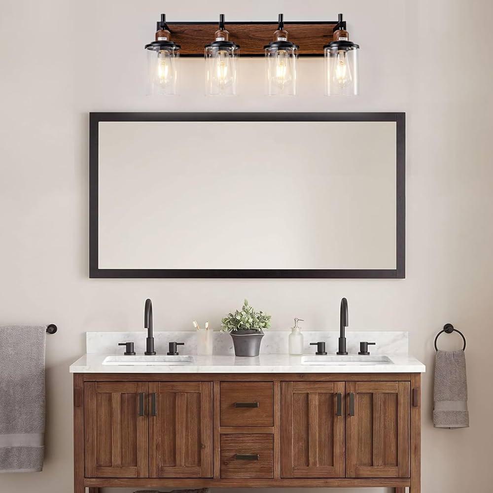 Vintage-inspired fixtures ​that enhance your farmhouse bathrooms character