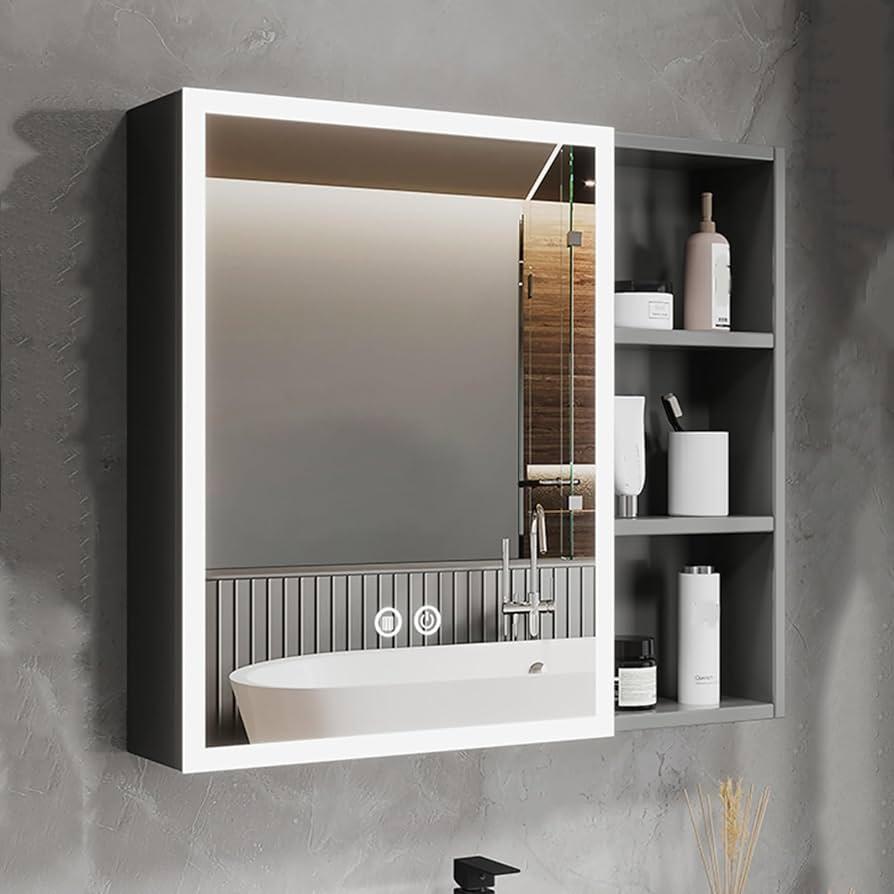 Select a mirrored cabinet to ​combine storage and ⁣reflection in small⁤ bathrooms