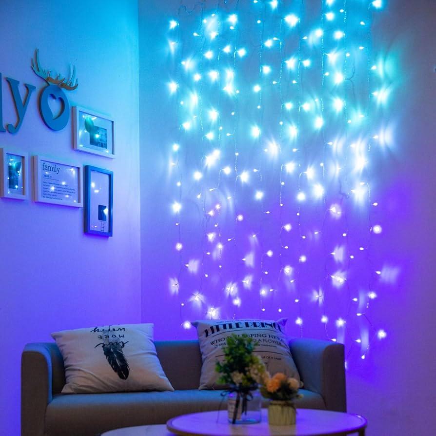 String fairy lights create a magical ambience in your teen girl bedroom