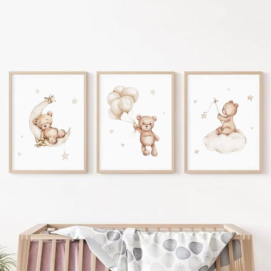 Personalize ​with framed photos to add love to your boy nursery