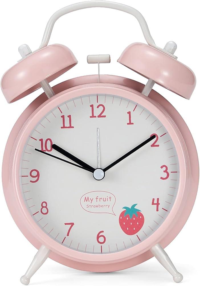 A cute alarm clock to stay punctual in your teen girl bedroom