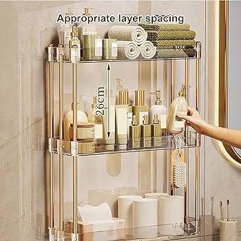 Interesting‌ shelving displays elevate‌ storage in your eclectic​ bathroom