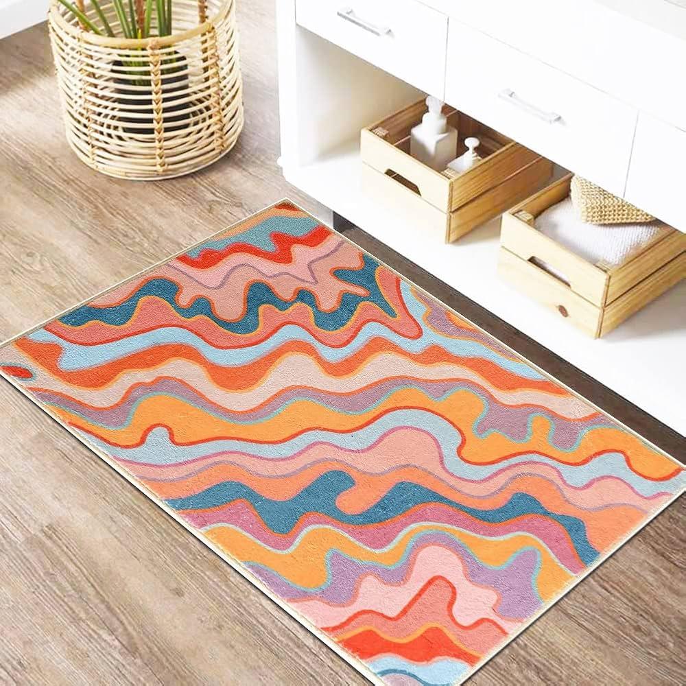 Incorporate a ⁤colorful rug to introduce personality to ‍your small bathroom