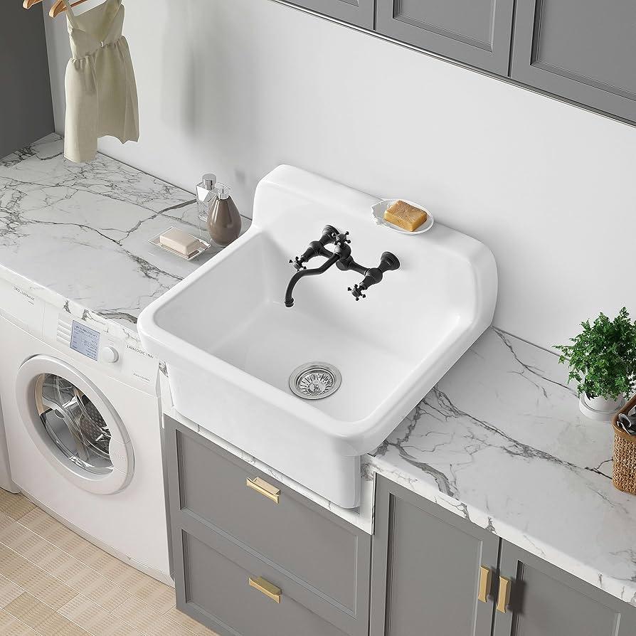 Incorporate a farmhouse sink ‍for practicality in bathrooms