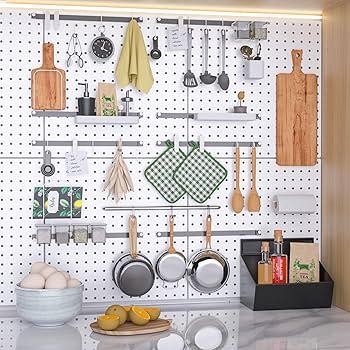 Use a pegboard‍ to display cooking tools in your galley⁢ kitchen