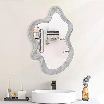 Unusual-shaped⁤ mirrors for a unique twist in your eclectic‌ bathroom