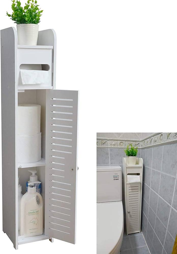 Utilize the ​back of the door for towel storage in ​small bathrooms