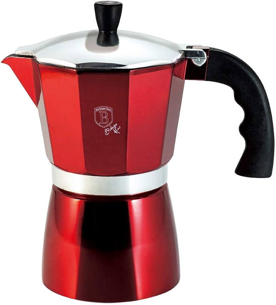 Burgundy Coffee Maker: Brew your morning cup in a stylish and vibrant machine