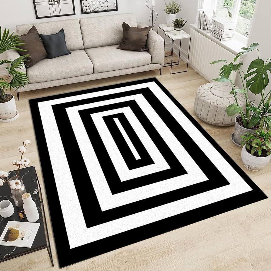 An eye-catching rug that adds warmth to the teen bedroom