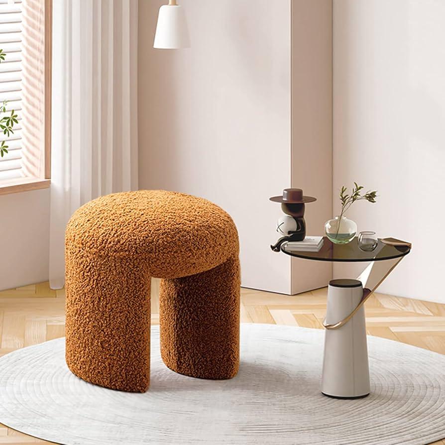 Include a cozy stool for added practical seating