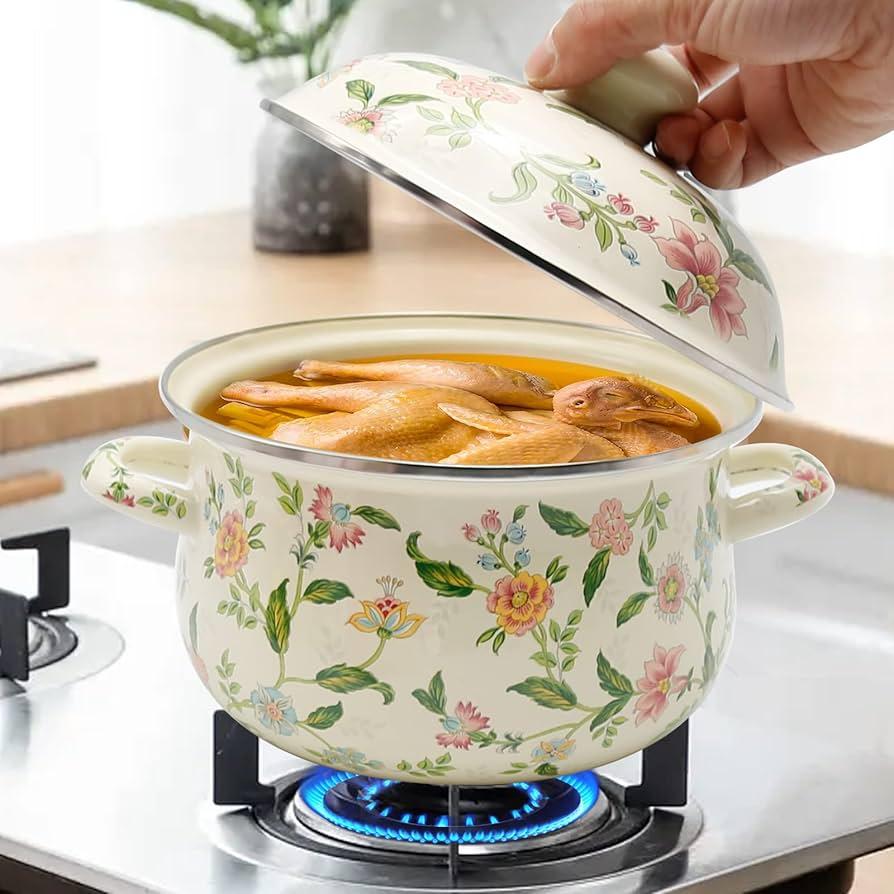 Vintage cookware is making a comeback in chic kitchen settings