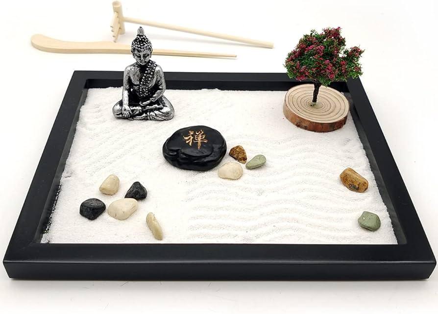 Select natural materials: Wood, stone, and gravel harmonize beautifully in your Zen Garden