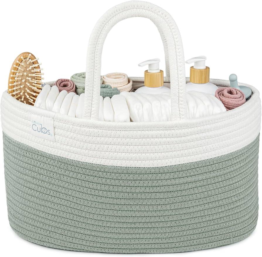 Stylish diaper storage keeps essentials handy in your nursery​ nook