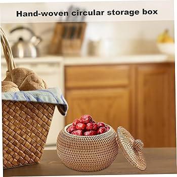 Woven baskets for stylish storage ⁤solutions in your farmhouse kitchen