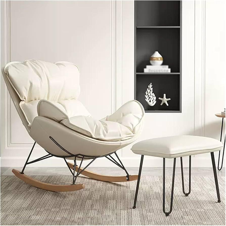 Comfortable rocking chair invites quiet moments in your Nursery Nook