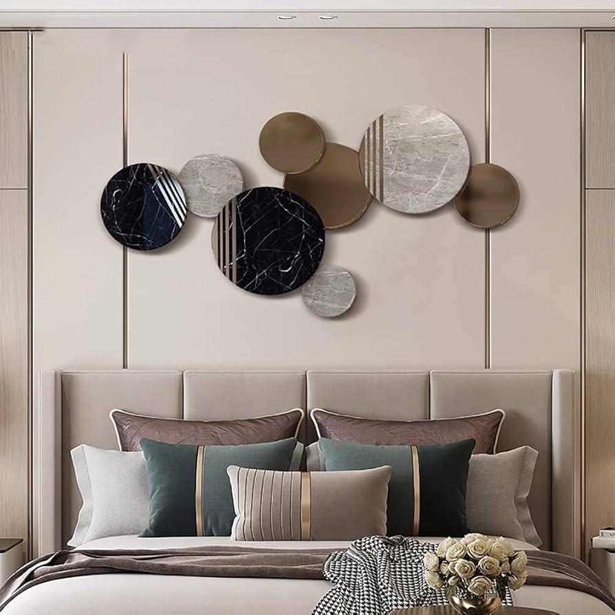 Bedroom Trend: Introduce metallic finishes ​for a modern touch