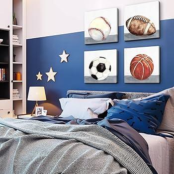 Basketball Court Boy Nursery featuring court markings and hoop decor for sports enthusiasts