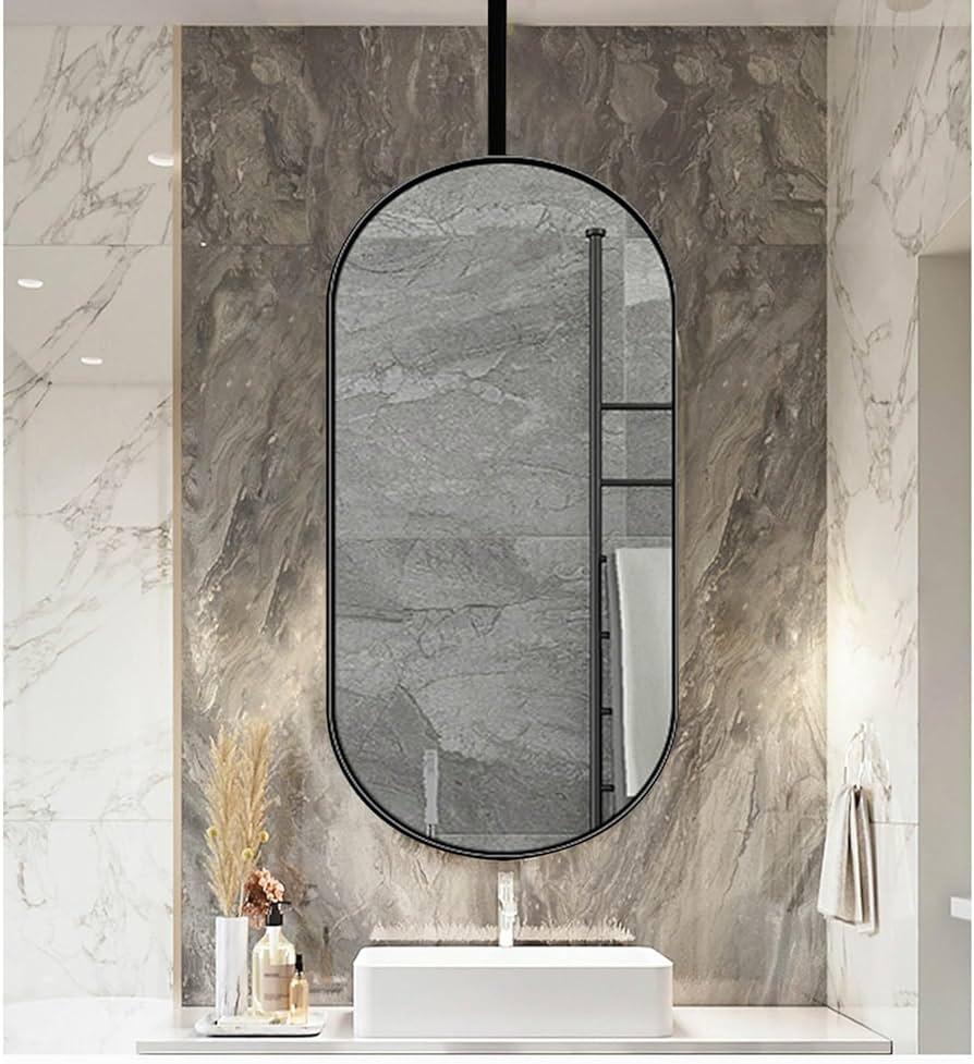 Unique mirrors become focal points in contemporary ⁤bathroom ⁣decor