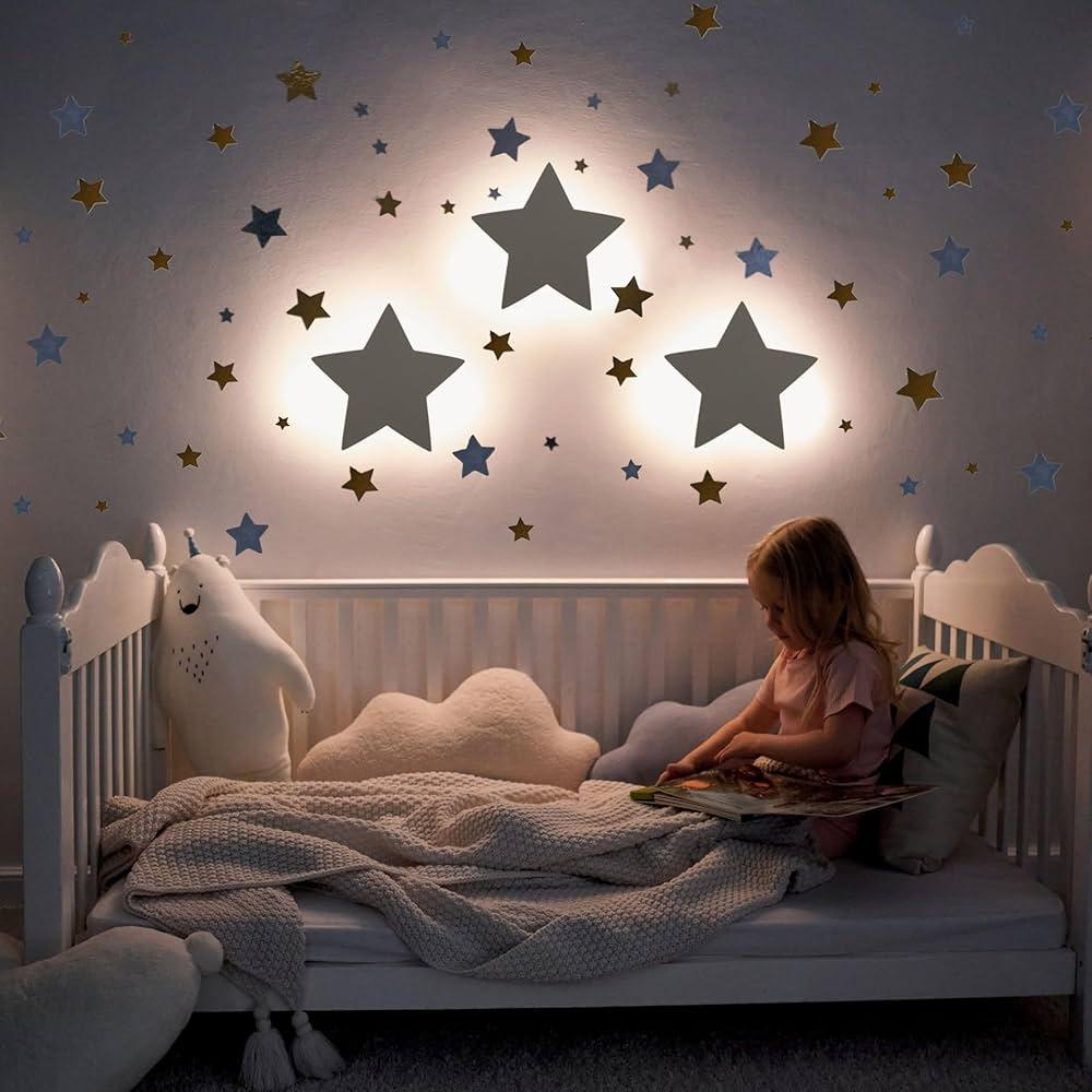 Gentle nightlight for soothing ambiance in the Nursery Nook