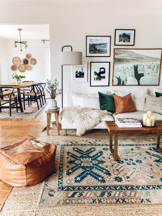 Include a statement ‌rug to anchor and define ​your Boho Living Room