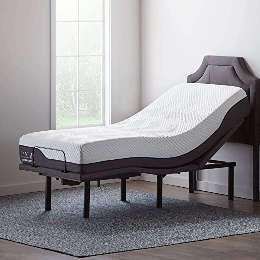 Amazon.com: Lucid L600 Adjustable Bed Base Frame - Bluetooth .