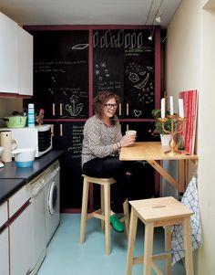 Incorporate a⁤ wall-mounted⁢ fold-away desk for ⁢flexibility in your galley kitchen