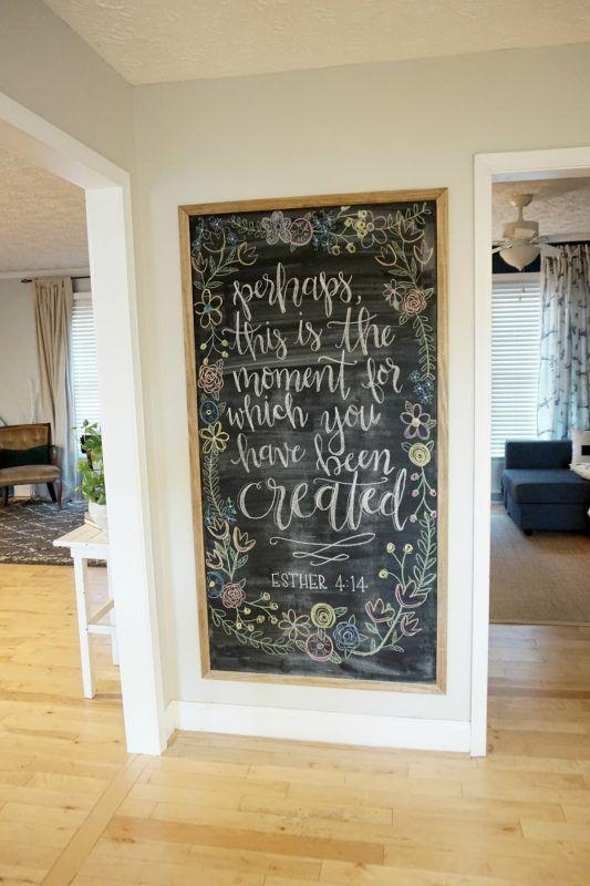 Add⁣ a ‍fun chalkboard wall for notes and doodles in the bedroom