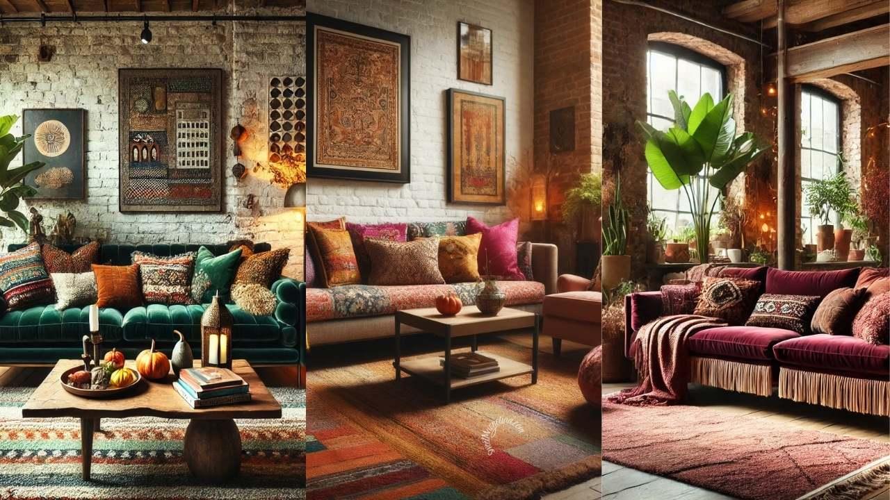 Mix​ vintage and modern furniture pieces for an ⁢eclectic Boho Living Room⁢ look