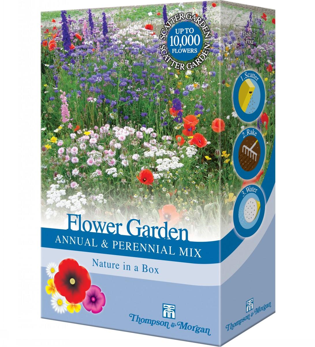 Mix perennials with annuals for​ continuous blooms in your front yard ​landscaping