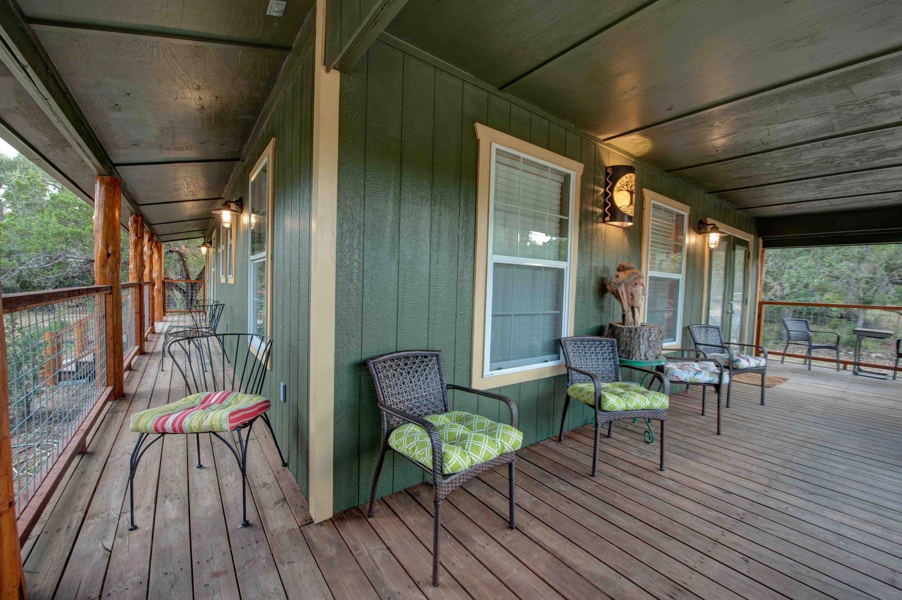 Turn your screened porch into a cozy writing retreat