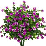 Amazon.com : Artificial Flowers, Fake Outdoor UV Resistant Plants .