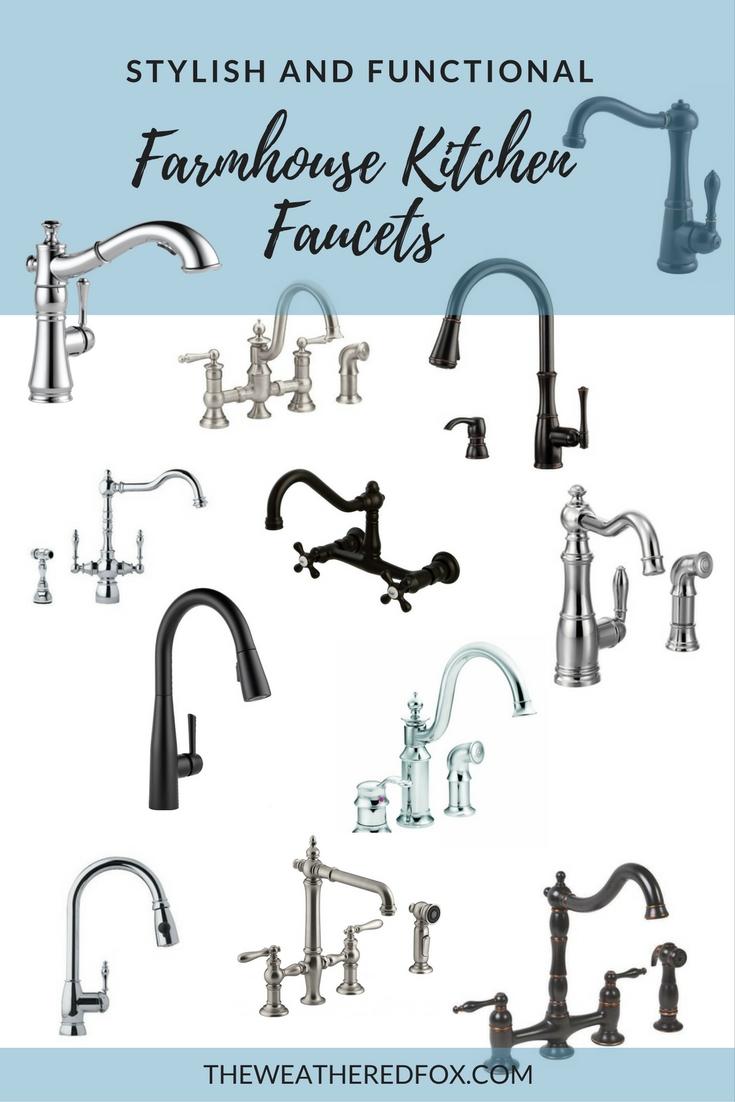 Select farmhouse-inspired faucets for‌ stylish functionality