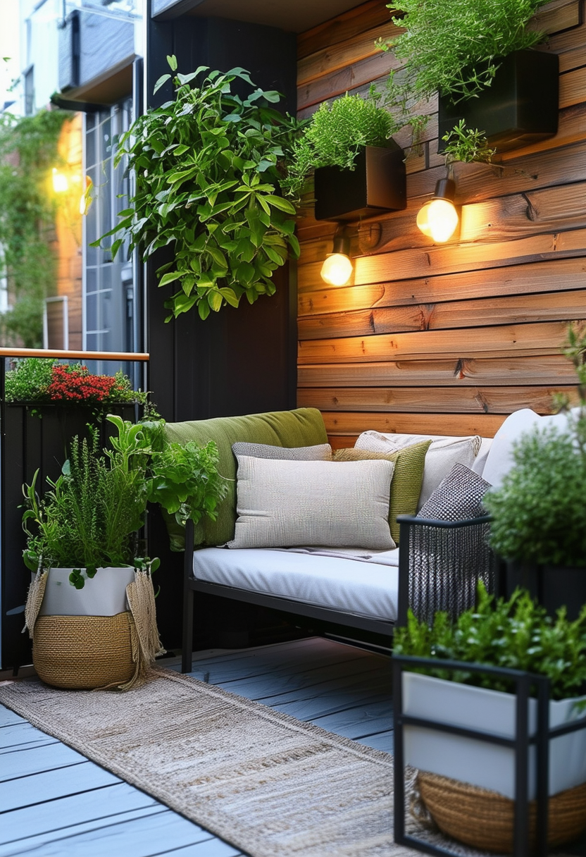 Compact Charm: Innovative Design Tips for Your Small Balcony