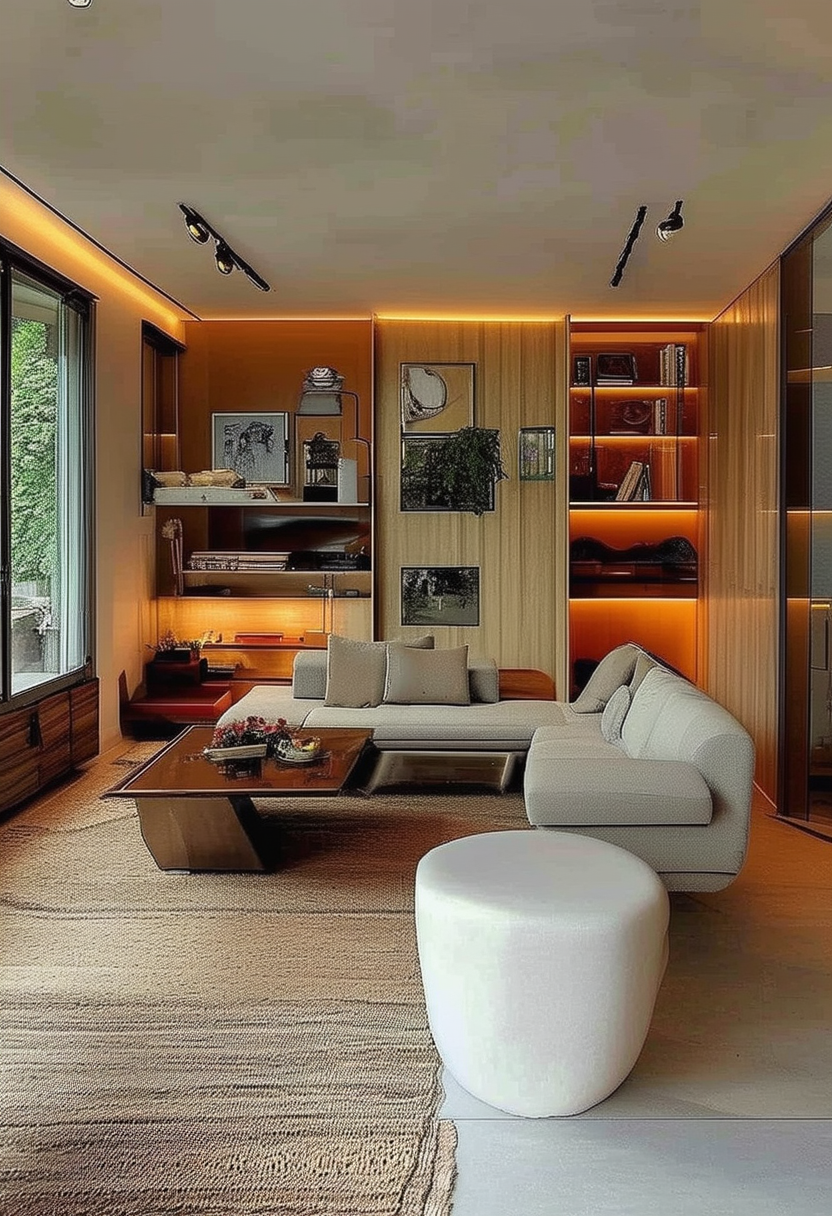 Small Space, Big Impact: Cutting-Edge Design Solutions for Compact Living Rooms