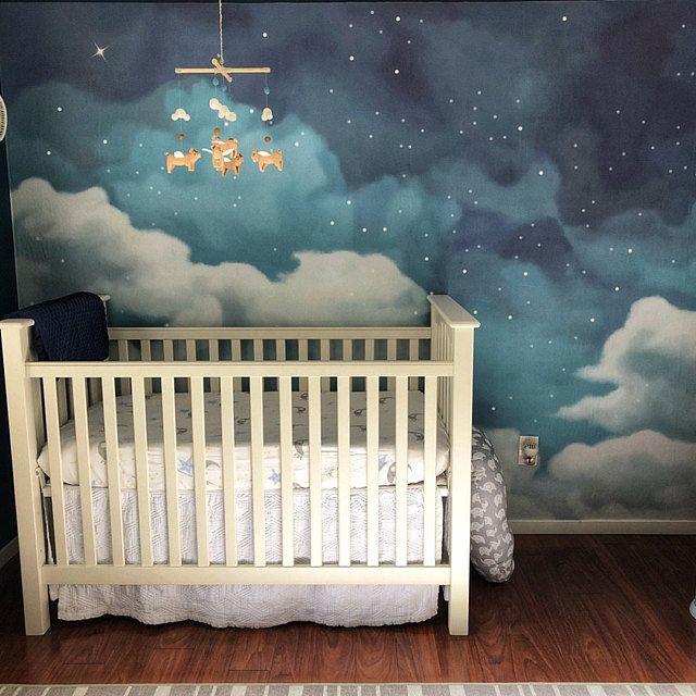 Galactic Dreams: Starry night skies and‍ shining moon decor enhance your boy ⁢nursery ambience