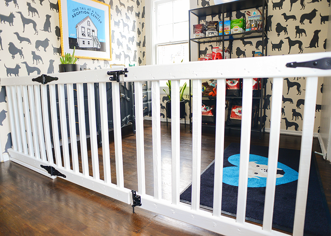 DIY An Extra Wide Gate | Baby room diy, Diy baby gate, Diy dog ga