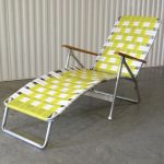 1960's Webbed Lawn Chair Folding Beach Chair Lounge | Etsy .