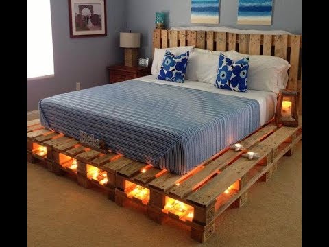 41 Amazing pallet bed frame ideas - DIY pallet ideas - YouTu