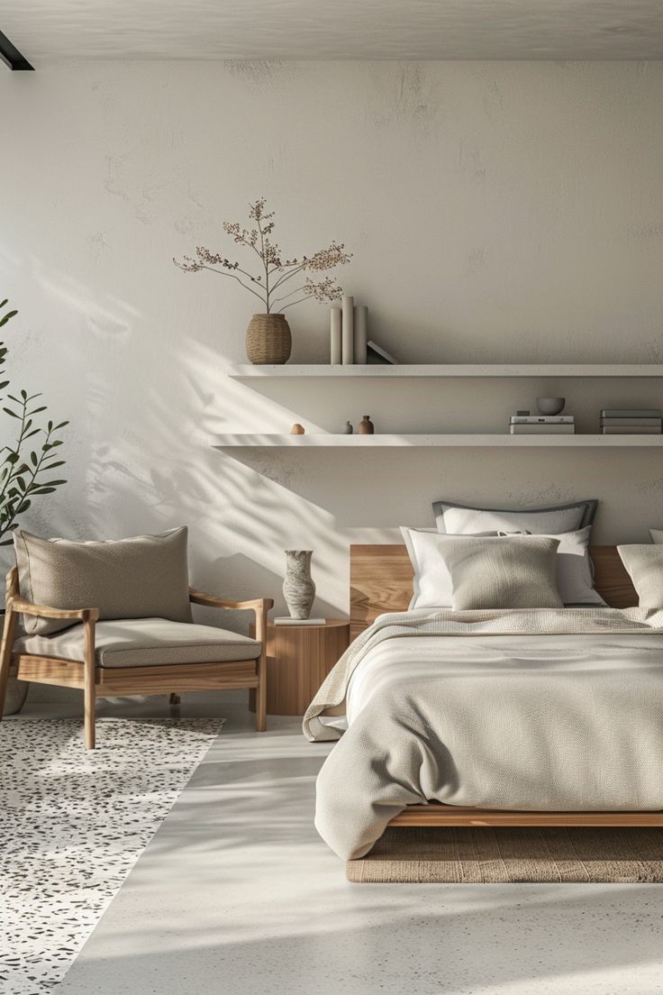 24 Essentials for a Serene Minimalist Bedroom Retreat