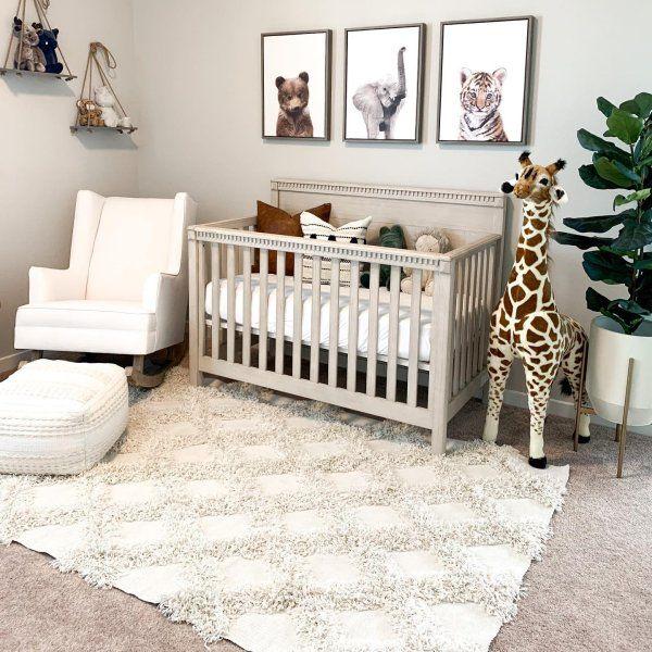 Consider a convertible crib for long-lasting functionality in the boy nursery