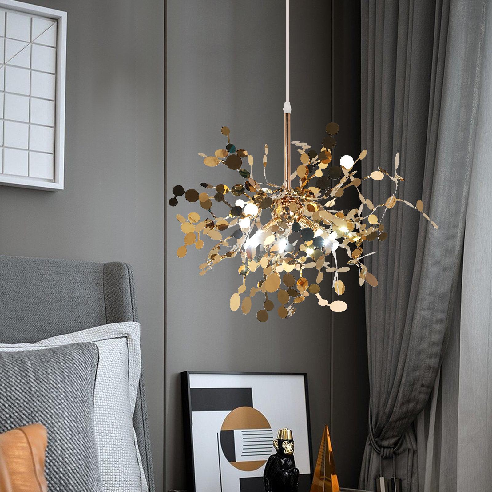 Use statement ​lighting⁢ fixtures to elevate your living room’s elegance and ambiance