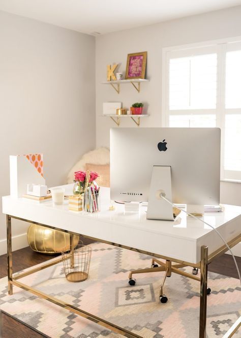 Here are some ideas and office essentials for a modern, chic .