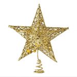 Amazon.com: Sricam Christmas Tree Topper, 7.8", Wire Gold Tree .