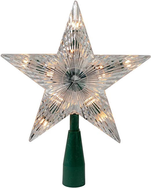 Amazon.com: Kurt Adler 9" Classic 5-Point Star Christmas Tree .