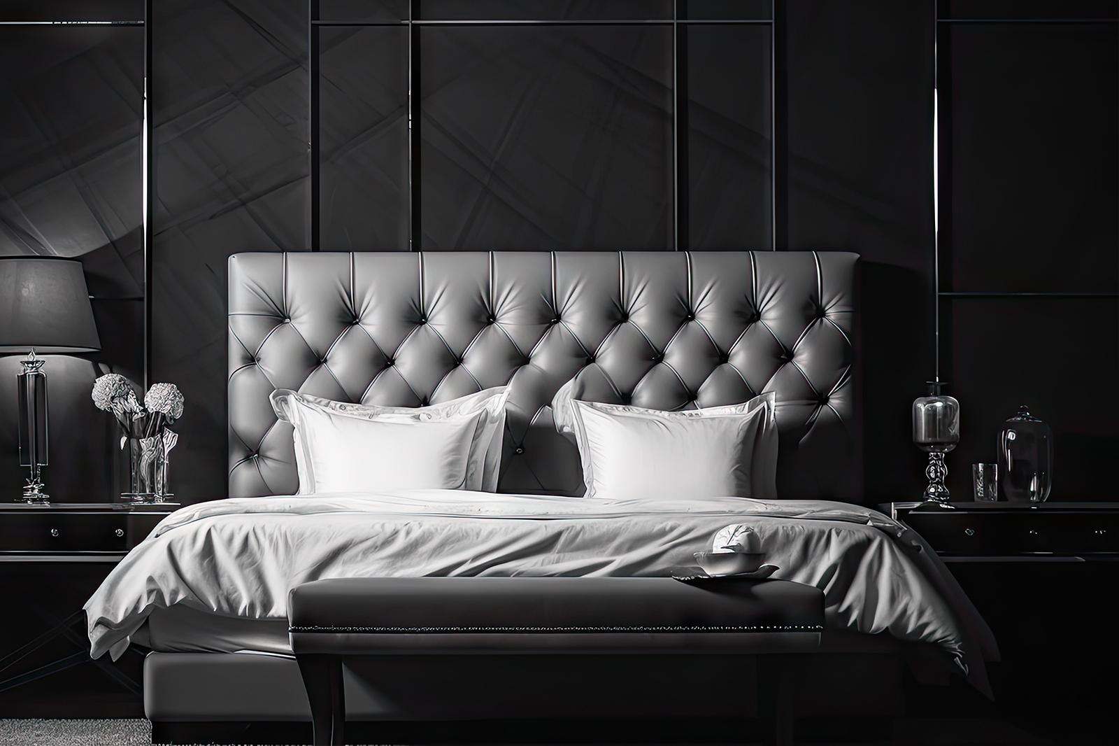 Monochrome Bedroom: ⁢Use a single ‍color palette for ​modern sophistication