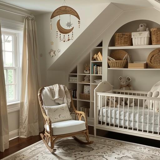 Cozy ‌armchair for post-nap cuddles in your Nursery ⁣Nook