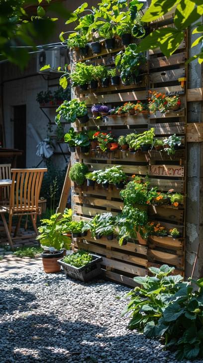 Upcycle old ‍pallets into⁣ a striking vertical Pallet Garden‌ for urban rooftop spaces